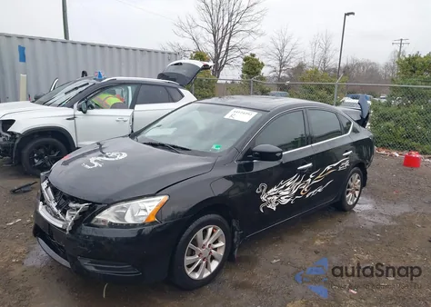 2015 Nissan Sentra Sv from USA, damaged, VIN 3N1AB7AP4FY369822